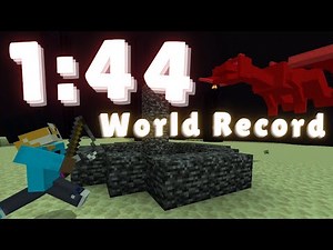Minecraft Controller Speedrun WORLD RECORD in 1:44