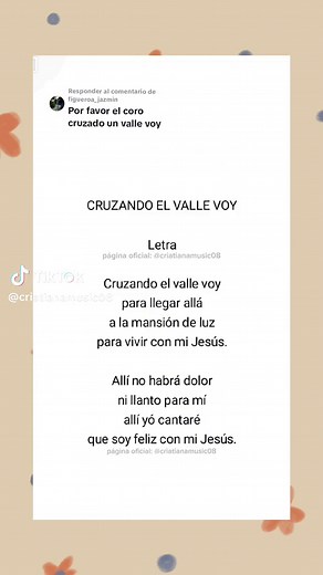 Cruzando un Valle: Alabanza Cristiana