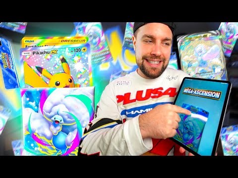 Pokémon aura ma peau 😅... (j'ouvre 120 boosters Altaria Méga Ascension)