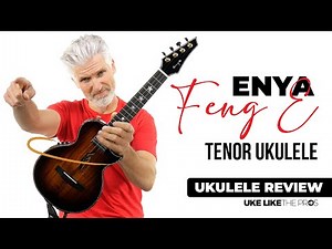 INCREDIBLE!! The BRAND NEW Feng E Custom Enya E6 FE Solid Acacia Tenor Ukulele | #Ukulele Review