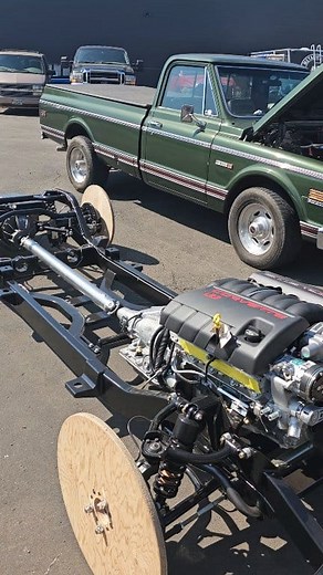 7.1K views · 225 reactions | Our customer's 1972 Chevy truck arrived today for its chassis swap to an Art Morrison Enterprises GT Sport chassis. Watch our website for the build. #artmorrisonchassis #artmorrison #chevytrucks #trucks #classictruck #truckbuild #truckrestoration #chassisswap #frameswap #72chevytruck #trucks #protouring #metalworks #metalworksspeedshop | Metalworks Classics & Speed Shop | Facebook