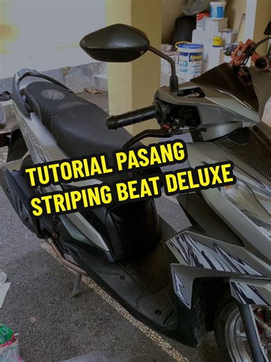 Tutorial pasang striping beat deluxe #beatdeluxe #beatmodifikasi #striping #fyp #masukberanda