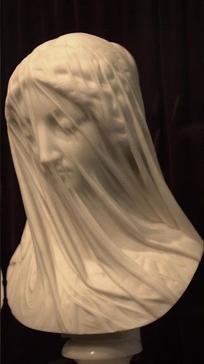 The Veiled Virgin: Giovanni Strazza’s Mind-Blowing Marble Masterpiece!"
