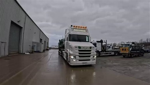 The Cornish Pirate 🏴‍☠️ collecting new machines from Northern Ireland this week💪 2x tracked cranes which will both be heading on hire to SSE. Also a few of our beavertails and trailers which are ready for collection 🚛🚛 #trackedcrane #hiab #transport #haulage #lowloader #scania #bullnose #tcab #planthire #specialistplant #growing #notheretotakepart #growth #ejfry | EJ Fry Transport & Plant Hire Ltd