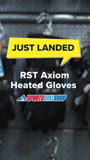 Just landed at Sportsbikeshop: RST Axiom Heated Gloves. https://bit.ly/rst_axiom | SPORTSBIKESHOP