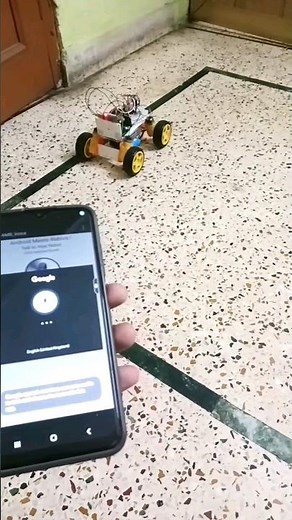 Diy voice control car #shorts ‪@Praveen_D_N‬