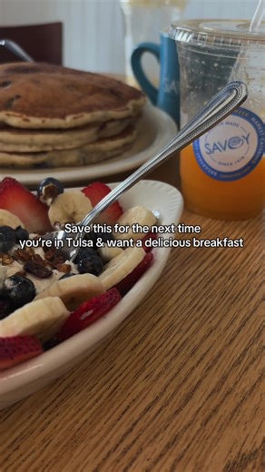Delicious Breakfast at Savoy in Tulsa