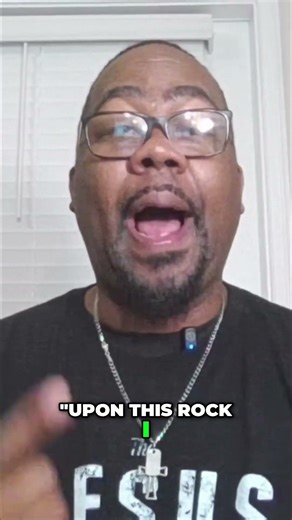 Jesus: The Rock Building God's Unstoppable Church #shorts