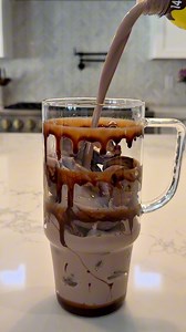 13M views · 305K reactions | Loaded Chocolate Milk! 癩拏 The perfect late night sweet treat! #trufrupartner #chocolatelover #chocolatemilk #restock #asmr #restockasmr #drinkideas #drinkrecipe #fyp #reels #chocolatecoveredstrawberry #satisfying #dessert #loadedwater | Mikayla McNeany | Facebook