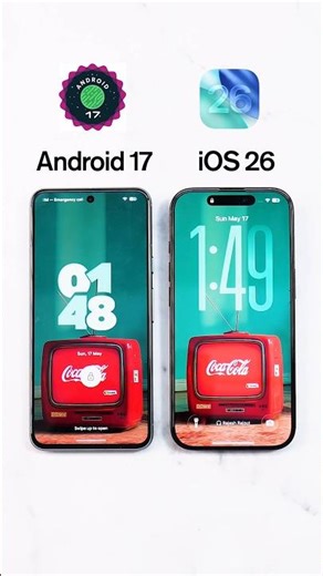 Android 17 vs iOS 26 | Google Pixel vs iPhone 😍