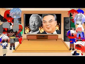 Countryhumans React To Cold War Oversimplified:Part 1