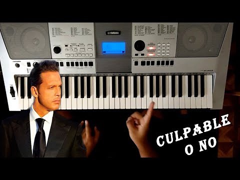 Como Tocar " Culpable o No " En Piano Fácil / Luis Miguel / TUTORIAL