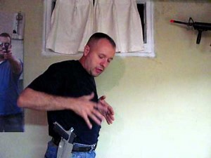 Demonstration of how I Draw my Conceal Carry Handgun