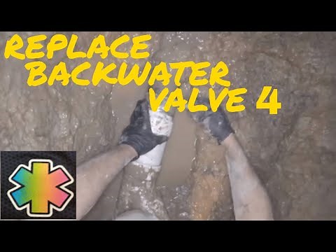 replace backwater valve 4