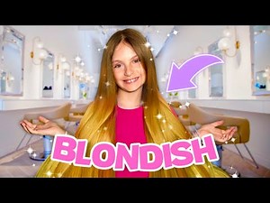 Ludovica GOES TO THE HAIRDRESSER AND GETS BLONDE IN SURREALITY 😱