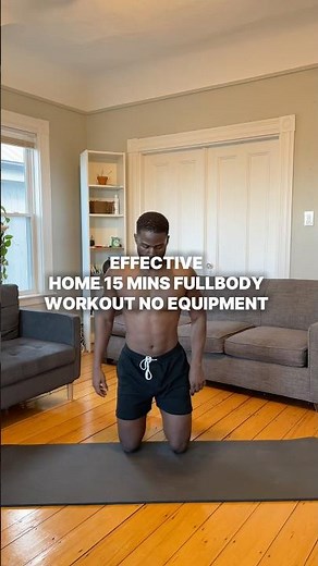 15-Minute Full Body Home Workout — No Equipment Needed (Beginner Friendly)