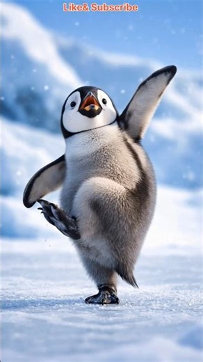 Penguin dance 🐧|#funny #shorts #youtubeshorts #cartoon #viral #trend
