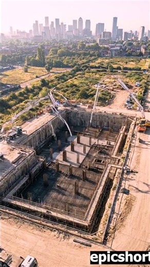 From Empty Land to High-Rise Apartment Tower | Cinematic Construction Time-Lapse #buildingsimulation