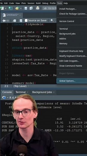 How To Change The Appearance of R Studio #rprogramming #rstudio