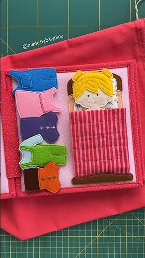This Doll Room pattern in PDF, FCM and SVG is available on my www.patreon.com/balybina #quietbook