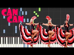 Jacques Offenbach - Can Can - Piano Tutorial by Easy Piano