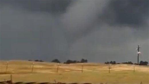 A tornado hit Northern California amid weekend thunderstorm