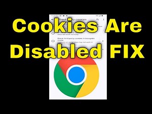 [FIX] Chrome Cookies Are Disabled Your Browser Has Cookie Disabled Make Sure Your Cookies Problem
