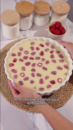 Clafoutis aux framboises = Recette de l’été 🌞😋