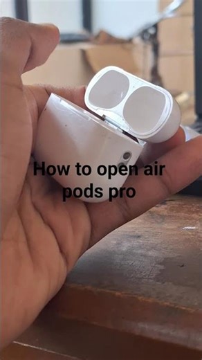 how to open air pods pro #airpods #airpodspro