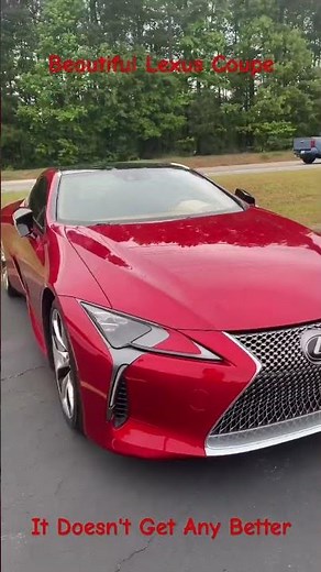 Lexus LC500 Coupe | Luxury On Wheels