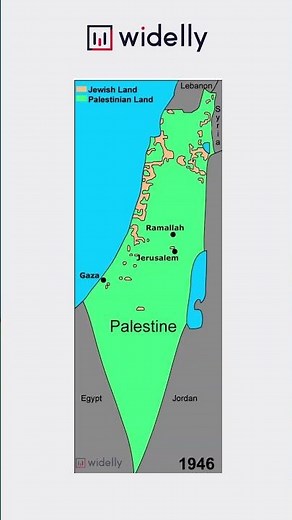 Israel's Occupation of Palestine: A Time-Lapse Map #history #palestine #israel