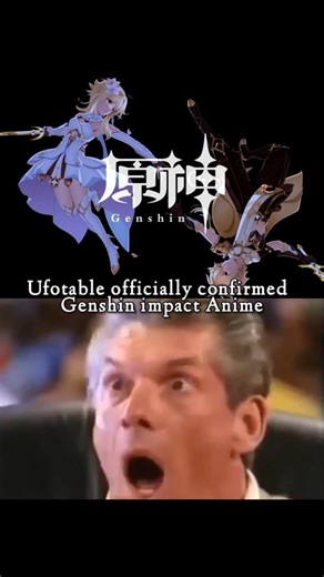 Genshin impact Anime Confirmed #genshinimpact #genshin #hoyoverse #shorts