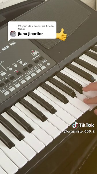 Cântece cu Korg PA600 - Răspuns pentru Mihai