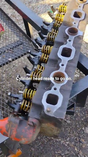 ENGINE RESURRECTION! 235 Chevy. #automobile#chevrolet#oldschool #diy#hotrod#old #classic#willitrun