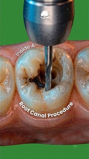 Root Canal Treatment Process🦷😳