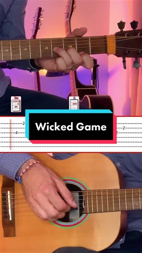 WICKED GAME - Chris Isaak Guitar Tutorial