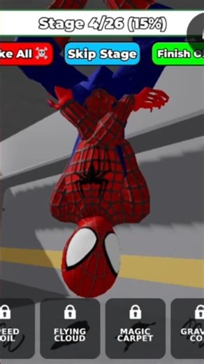 SPIDERMAN'S PRISON RUN!(Obby)#roblox #shorts