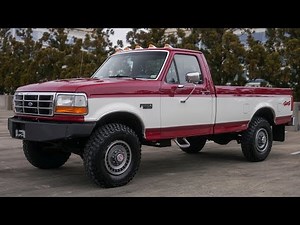 1992 Ford F250 XLT 4x4 Walk-around Video