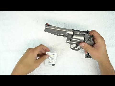 How to install an interchangeable DX front sight on a Smith & Wesson Revolver