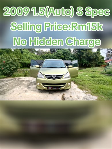 2009 Avanza 1.5 Auto S Spec Seling Price:Rm15k(body) OTR: Body Price roadtax&insurance insurance estimate:rm1.2k(0%ncd) 1st Party sum:18k *Puspakom Free *Jpj Free(tukar nama) *Android Player *Reverse Camera *Dashcam *Leather Seat Kereta dh tukar banyak parts *Bebas Leaking *Bebas Gegar wa.me/60164388158 #carwowauto #usedcardealer #penangisland #airitam