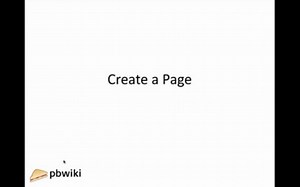 Create a Page