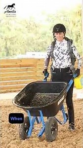 Riding VS Pushing a Wheelbarrow