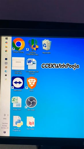 Computer Class with Extra Knowledge on Instagram: "Taskbar ki position kaise change karein || How to change location on Taskbar in Windows 7, 10, 11 . . . . . . #ccekwithpooja #computerclasswithextraknowledge #poojamadam #computerinformation"