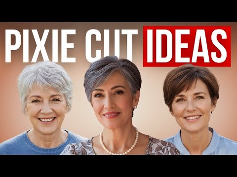 2026 Best PIXIE Haircut Ideas for Women Over 50+