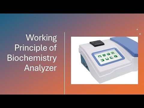 Working Principle of Semi Automated Biochemistry Analyzer #biochemistry #globalmedlabweek