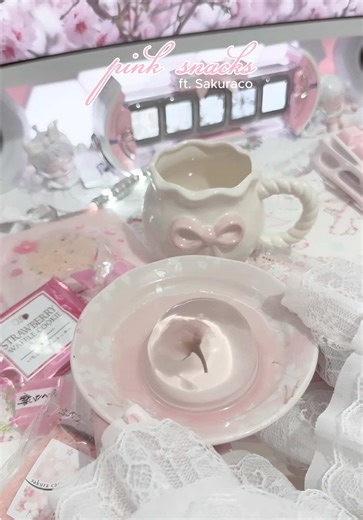 ݁ ˖ sakura-themed treats with @Sakuraco ♡ ⁺‧₊˚ the mini tableware is honestly the cutest thing ever 🥹 i almost don’t want to eat anything because they all look so pretty… but the strawberry waffle cookie completely won me over 🍓 Use code REM to get $5 off your first box 🌸 🔗 https://team.sakura.co/ohitsremm ⏔⏔⏔꒰᧔ෆ᧓꒱⏔⏔⏔ #pinkaesthetic #japanesesnacks #pinksetup #snackbox #snackcart