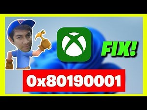 Microsoft Store/Xbox App Sign In Error 0x80190001 Something Went Wrong On Windows 10/11 PC FIX