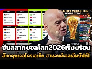 The 2026 World Cup draw: England will face Croatia in a thrilling match, with Mbappe and Haaland ...