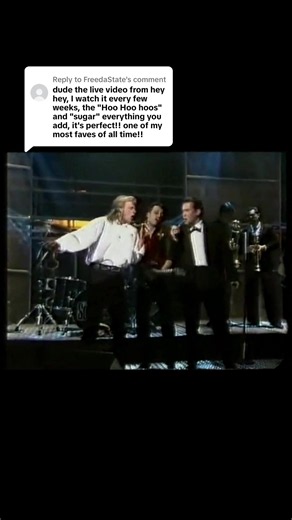 Replying to @FreedaState it was an all time highlight performing with John & @Jimmy Barnes Official #JohnFarnham #HeyHeyItsSaturday