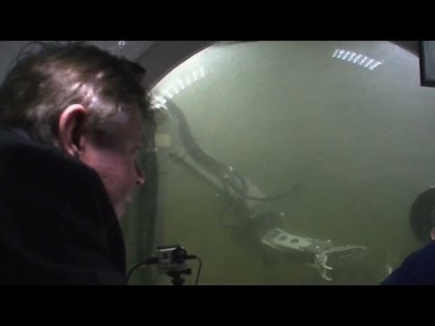 Take a tour inside a submarine 50 feet under the surface